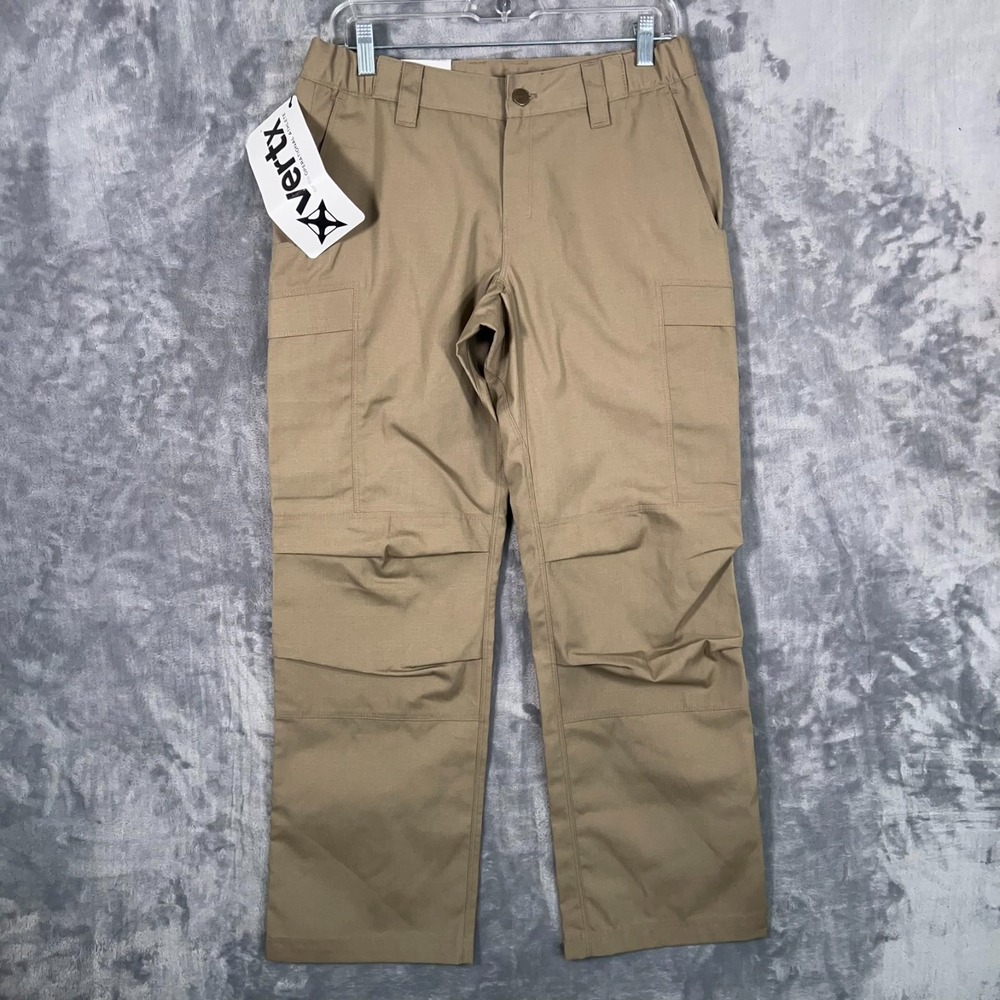Vertx Phantom LT 2.0 Pants Womens Size‎ 8 Tactical Beige Cargo Ripstop Straight
